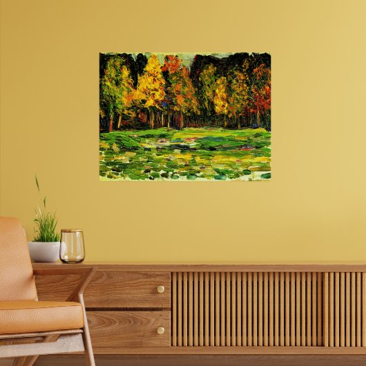 Kandinsky - Forest Edge, Poster (Woonkamer 2)