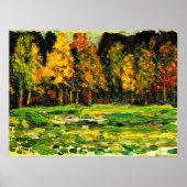 Kandinsky - Forest Edge, Poster (Voorkant)