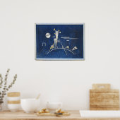 Kandinsky - Fragiel, abstract kunstwerk, Poster (Keuken)