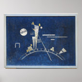 Kandinsky - Fragiel, abstract kunstwerk, Poster (Voorkant)