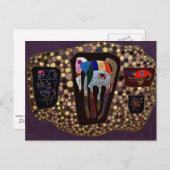 Kandinsky - Fragmenten Briefkaart (Voorkant / Achterkant)