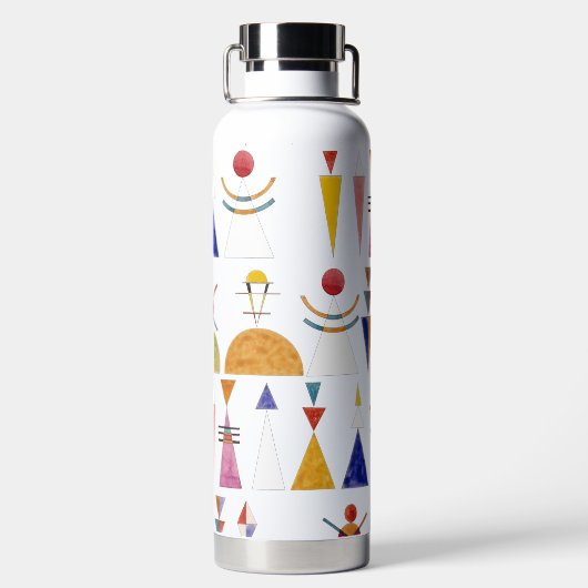 Kandinsky, Gate of Kiev 1928 art deco Waterfles (Achterkant)