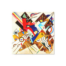 KANDINSKY - GEACCENTUEERDE HOEKEN (1922) - Bauhaus