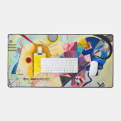 Kandinsky geel-rood-blauw bureaumat (Keyboard & Muis)