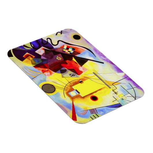 Kandinsky Geel Rood Blauw Magneet (Rechterzijde)