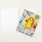 Kandinsky geel-rood-blauw planner (Display)