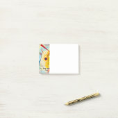 Kandinsky geel-rood-blauw post-it® notes (Op bureau)