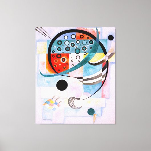 KANDINSKY - GEFIXEERD (Fixiert - Fixé) - 1935 - Canvas Afdruk (Voorkant)