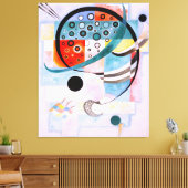 KANDINSKY - GEFIXEERD (Fixiert - Fixé) - 1935 - Canvas Afdruk (Insitu (Woonkamer))