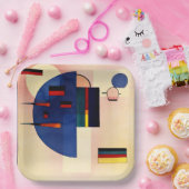Kandinsky - Gekalmeerd Papieren Bordje (Feest)