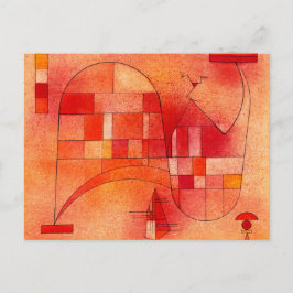 Kandinsky - Gele roze Briefkaart