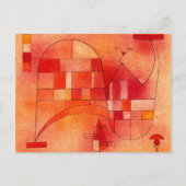 Kandinsky - Gele roze Briefkaart (Voorkant)