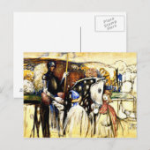 Kandinsky - Gemonteerde Warrior Briefkaart (Voorkant / Achterkant)