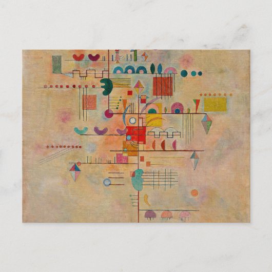 Kandinsky - Graceful Ascent Briefkaart (Voorkant)