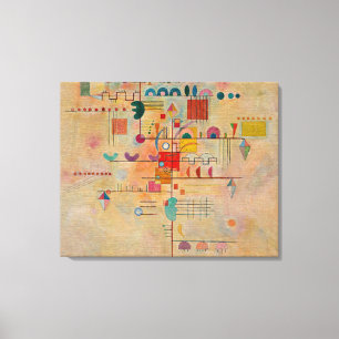 Kandinsky - Graceful Ascent Canvas Afdruk