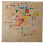 Kandinsky - Graceful Ascent Tegeltje (Voorkant)