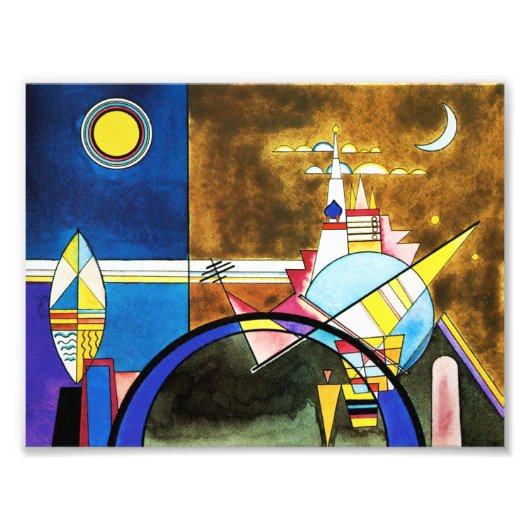 Kandinsky Great Gate of Kiev Print Foto Afdruk (Voorkant)