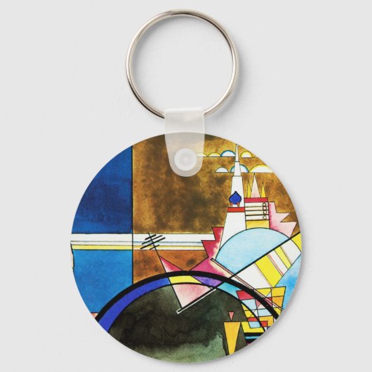 Kandinsky Great Gate of Kiev Sleutelhanger (Voorkant)