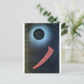 Kandinsky - Grijs en Zwart Briefkaart (Staand voorkant)