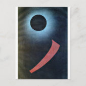 Kandinsky - Grijs en Zwart Briefkaart (Voorkant)