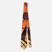 Kandinsky - Groen in cirkel Stropdas (Voorkant)