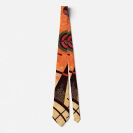 Kandinsky - Groen in cirkel Stropdas