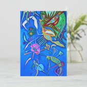 Kandinsky - Groepering, kleurrijk abstract, Kaart (Staand voorkant)