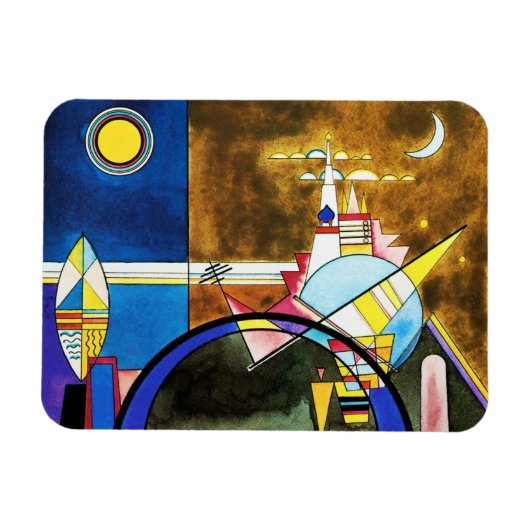 Kandinsky Grote Poort van Kiev Magneet (Horizontaal)