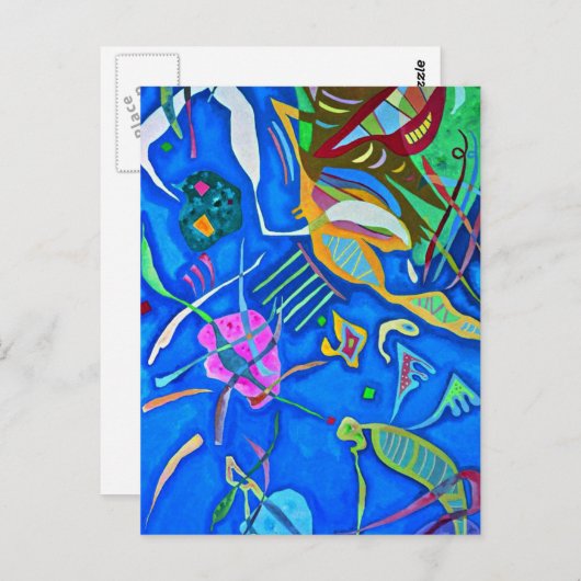 Kandinsky - Grouping Briefkaart (Voorkant / Achterkant)