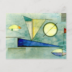 Kandinsky - Haze, abstract kunstwerk, Briefkaart