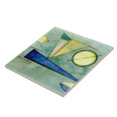 Kandinsky - Haze, abstract kunstwerk, Tegeltje (Zijkant)