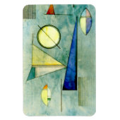 Kandinsky - Haze, abstracte kunst Magneet (Verticaal)