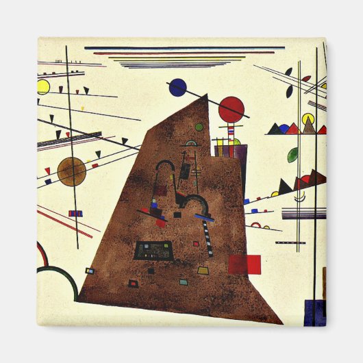 Kandinsky - Heavy between Light Magneet (Voorkant)
