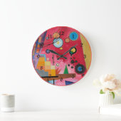 Kandinsky - Heavy Red Grote Klok (Huis)