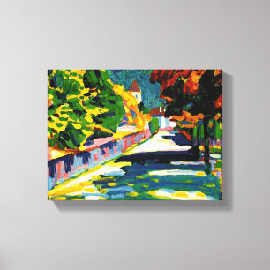 Kandinsky - Herfst in Beieren, Canvas Afdruk