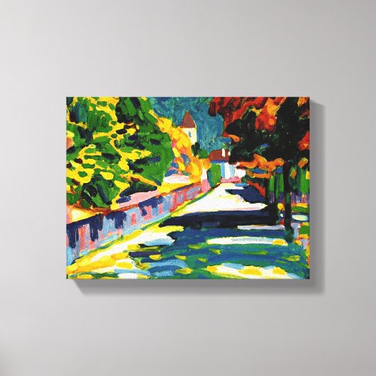 Kandinsky - Herfst in Beieren, Canvas Afdruk (Voorkant)