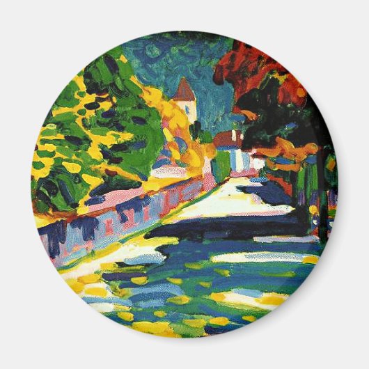 Kandinsky - Herfst in Beieren, Magneet (Voorkant)