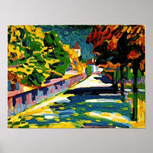 Kandinsky - Herfst in Beieren, Poster (Voorkant)