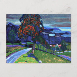 Kandinsky - herfst in Murnau Briefkaart