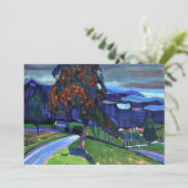 Kandinsky - herfst in Murnau Kaart (Staand voorkant)