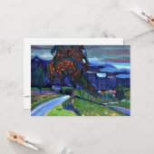 Kandinsky - herfst in Murnau Kaart (Voorkant / Achterkant in situ)