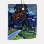 Kandinsky - herfst in Murnau Keramisch Ornament (Rechts)