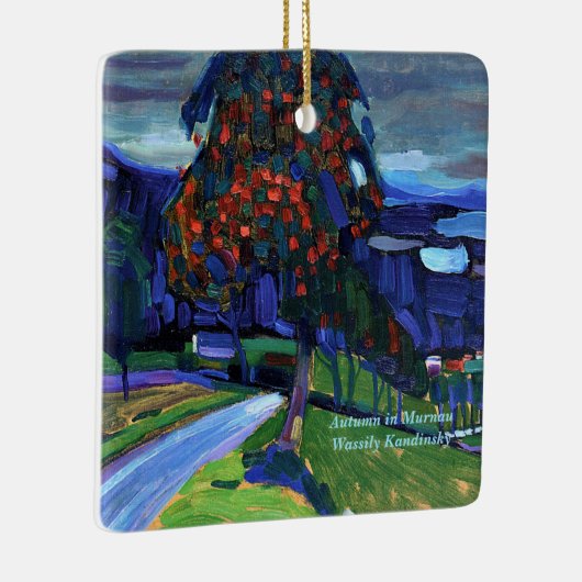 Kandinsky - herfst in Murnau Keramisch Ornament (Rechts)