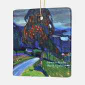 Kandinsky - herfst in Murnau Keramisch Ornament (Links)