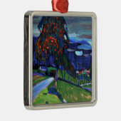 Kandinsky - herfst in Murnau Metalen Ornament (Rechts)