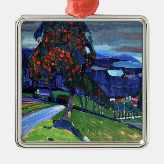 Kandinsky - herfst in Murnau Metalen Ornament (Voorkant)