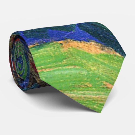 Kandinsky - herfst in Murnau Stropdas (Opgerold)