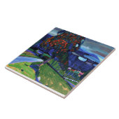Kandinsky - herfst in Murnau Tegeltje (Zijkant)