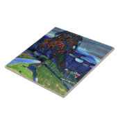 Kandinsky - herfst in Murnau Tegeltje (Zijkant)