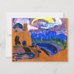 Kandinsky - Het Comet, kleurrijk abstract schilder Kaart